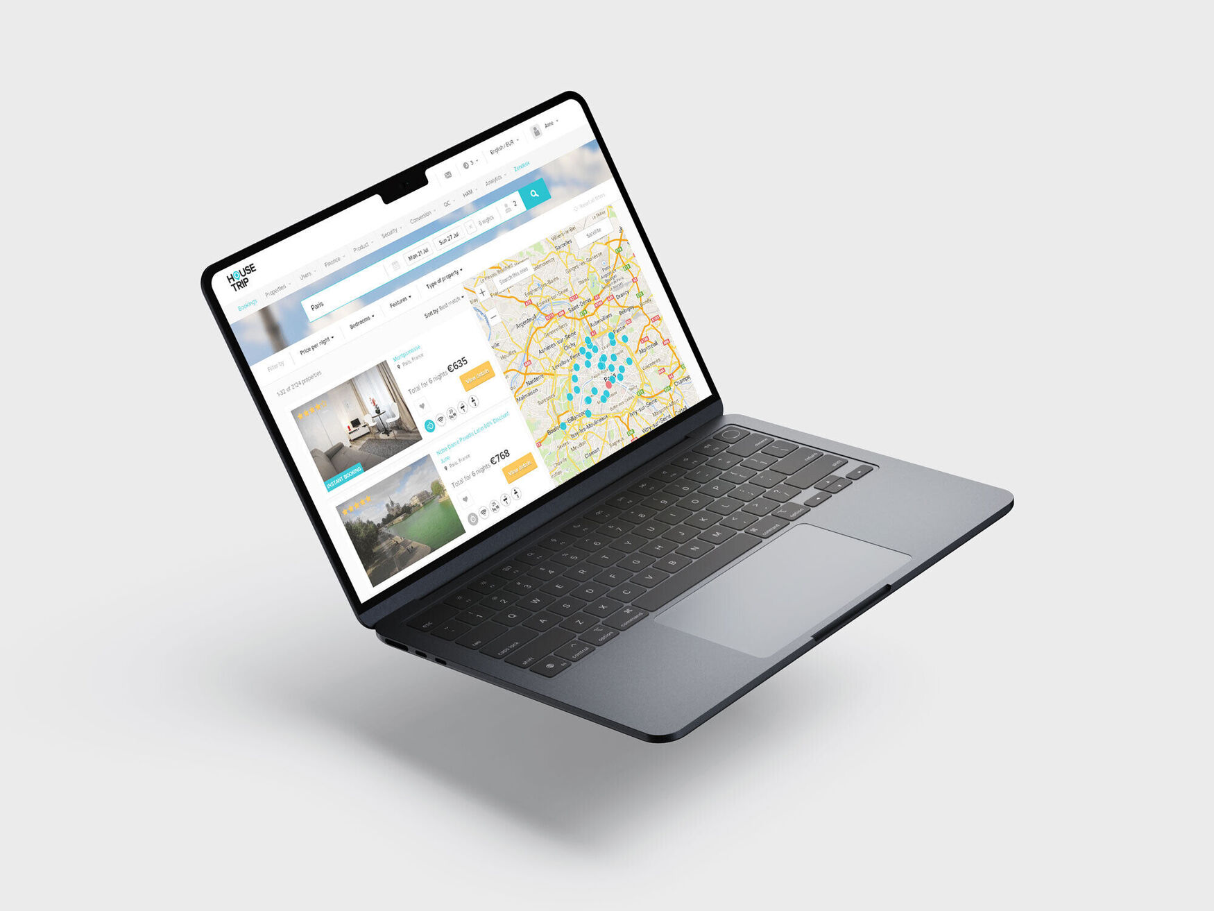 Housetrip Mockup Laptop
