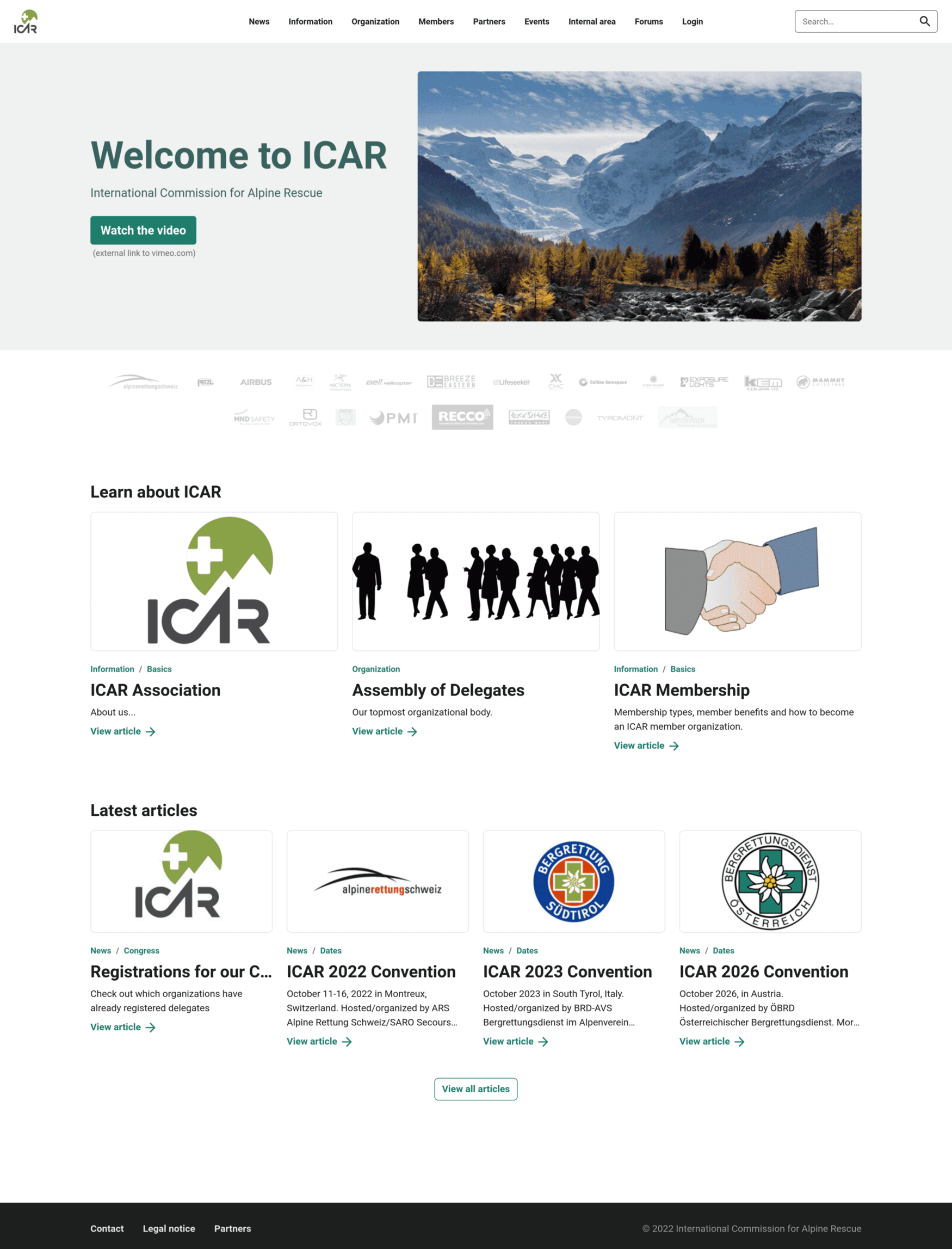 ICAR Homepage