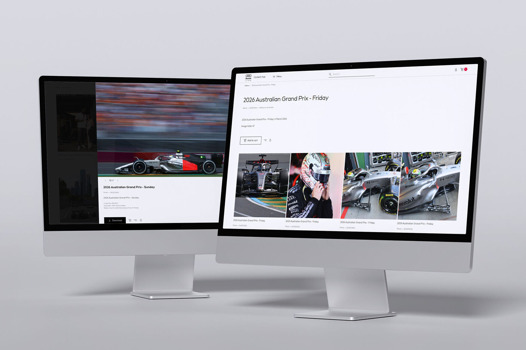 Mockup-Audi-F1-Content-Hub